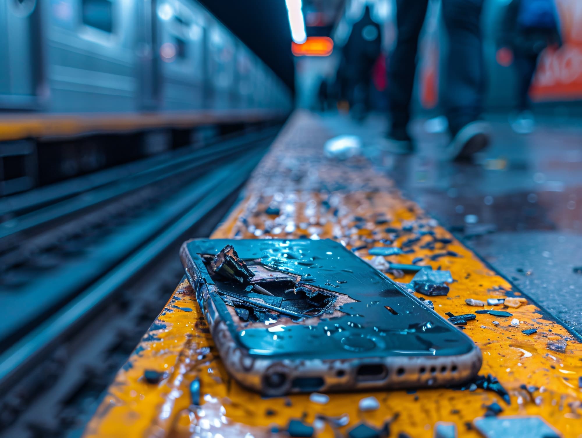 Broken phone